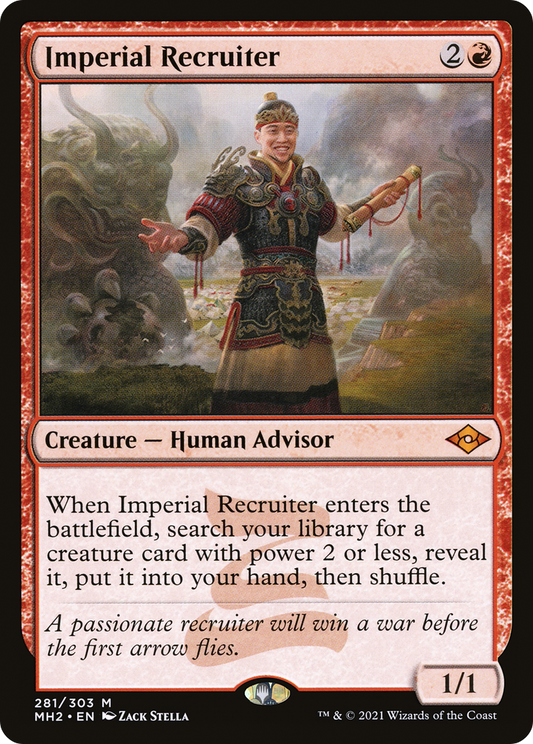 Imperial Recruiter (MH2-281) - Modern Horizons 2 Etched Foil