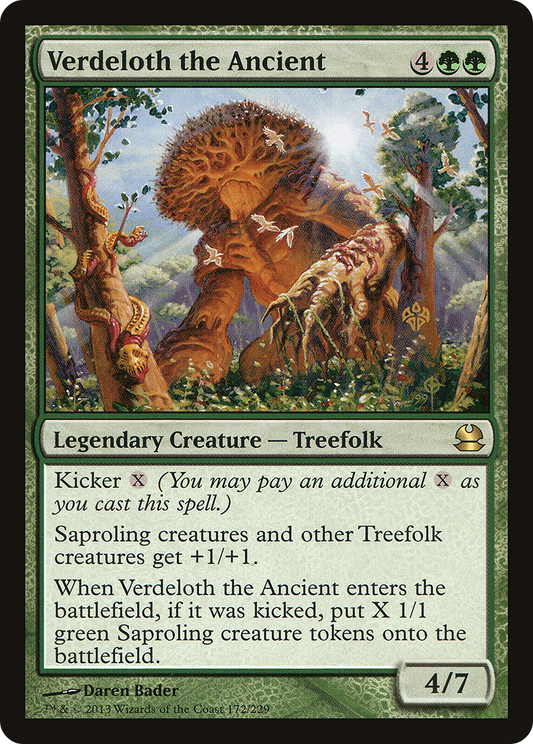 Verdeloth the Ancient (MMA-172) - Modern Masters Foil