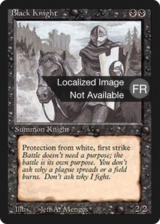 Black Knight (FBB-095) - Foreign Black Border