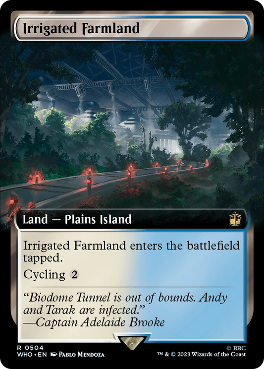 Irrigated Farmland (WHO-504) - Doctor Who: (Extended Art) Foil