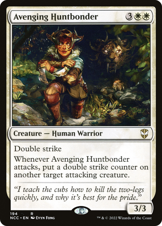 Avenging Huntbonder (NCC-194) - New Capenna Commander