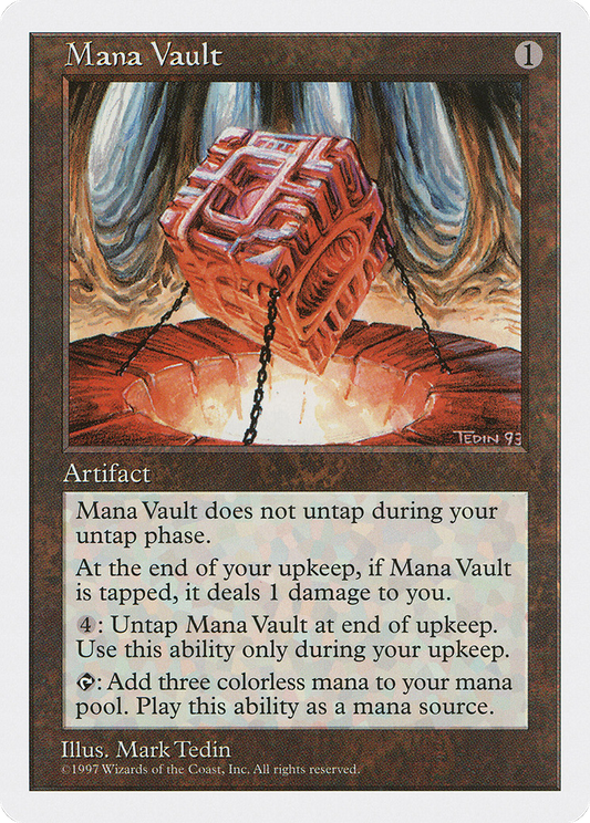 Mana Vault (5ED-388) - Fifth Edition