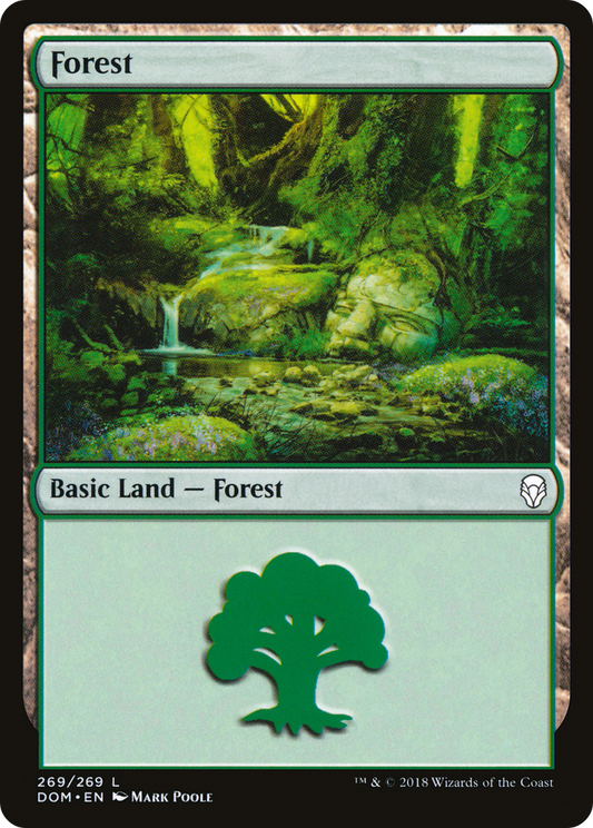 Forest (DOM-269) - Dominaria Foil