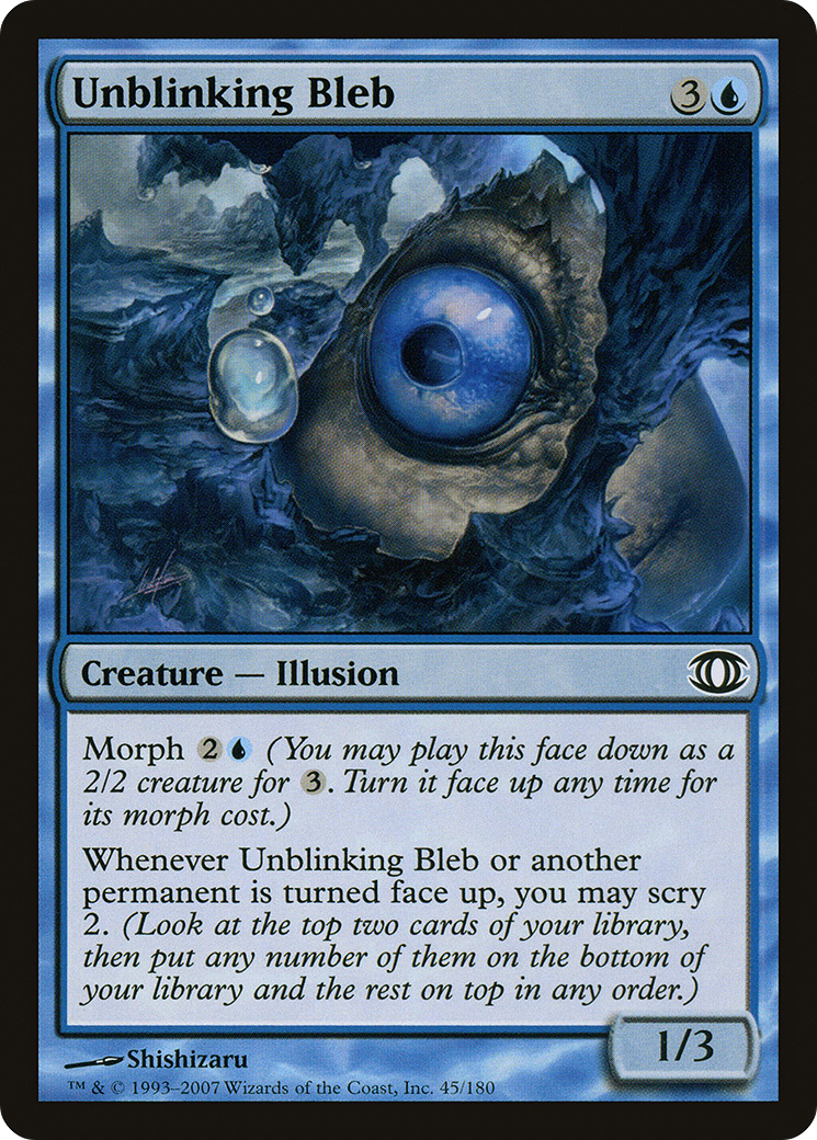 Unblinking Bleb (FUT-045) - Future Sight Foil