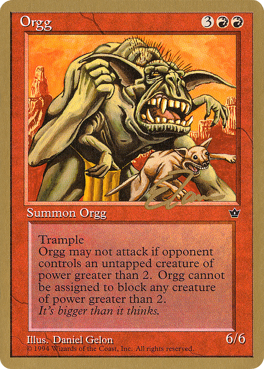 Orgg (PTC-ET63) - Pro Tour Collector Set