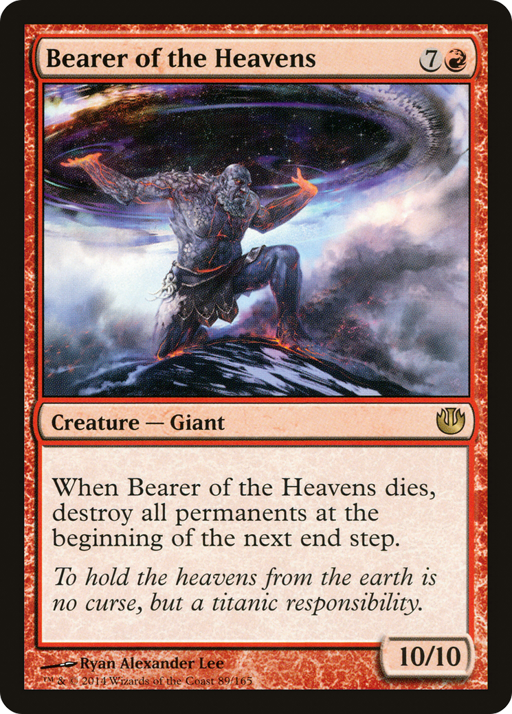 Bearer of the Heavens (JOU-089) - Journey into Nyx Foil