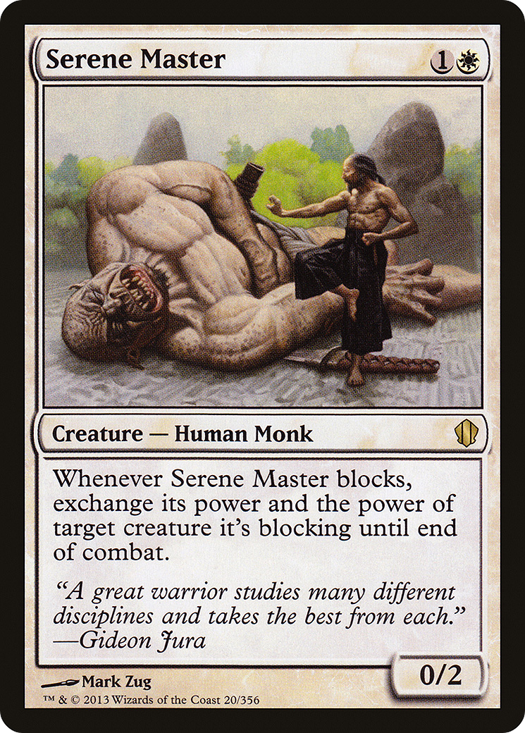 Serene Master (C13-020) - Commander 2013