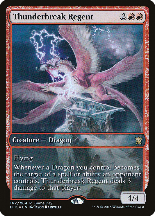 Thunderbreak Regent (PDTK-162) - Dragons of Tarkir Promos Foil