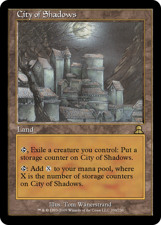 City of Shadows (ME3-206) - Masters Edition III Foil