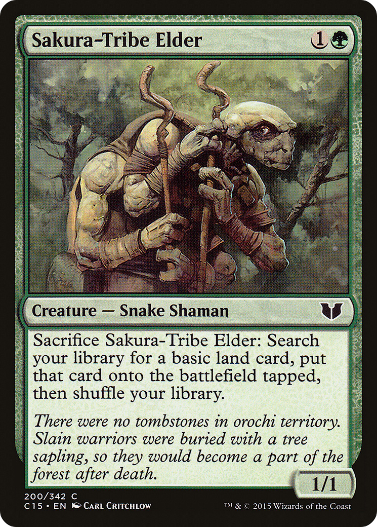 Sakura-Tribe Elder (C15-200) - Commander 2015