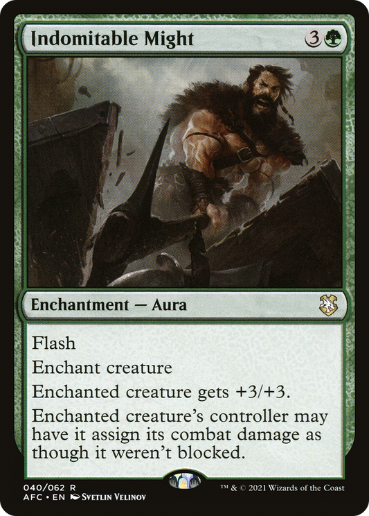 Indomitable Might (AFC-040) - Forgotten Realms Commander