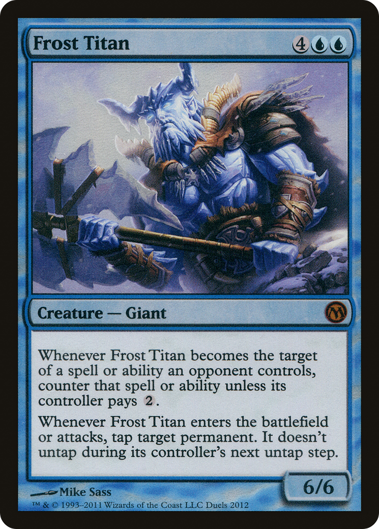 Frost Titan (PDP12-001) - Duels of the Planeswalkers 2012 Promos  Foil