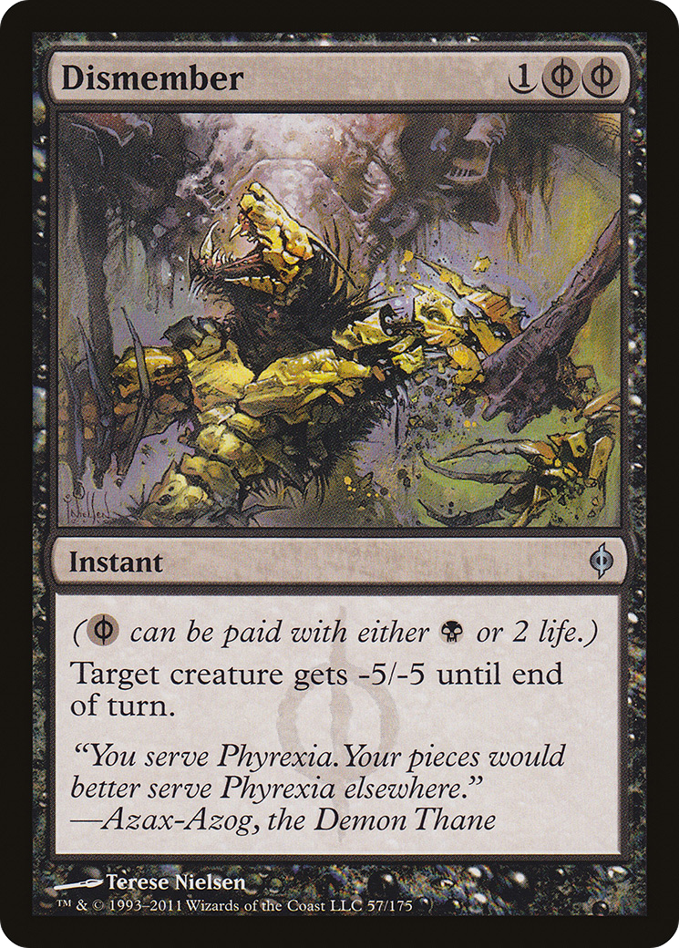 Dismember (NPH-057) - New Phyrexia Foil