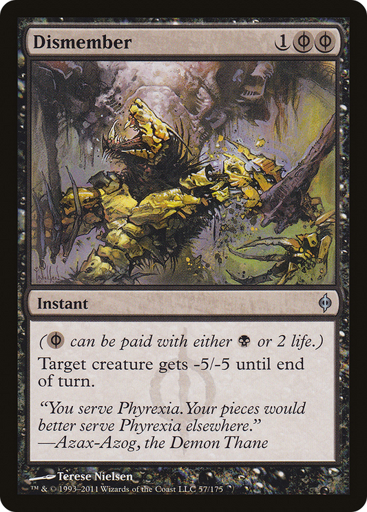 Dismember (NPH-057) - New Phyrexia Foil