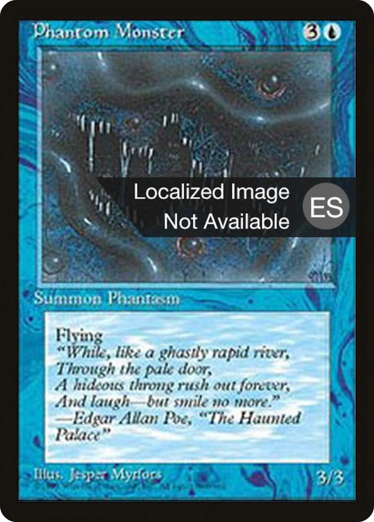 Phantom Monster (4BB-090) - Fourth Edition Foreign Black Border