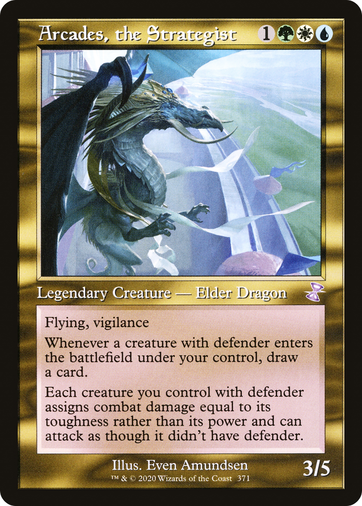 Arcades, the Strategist (TSR-371) - Time Spiral Remastered Foil