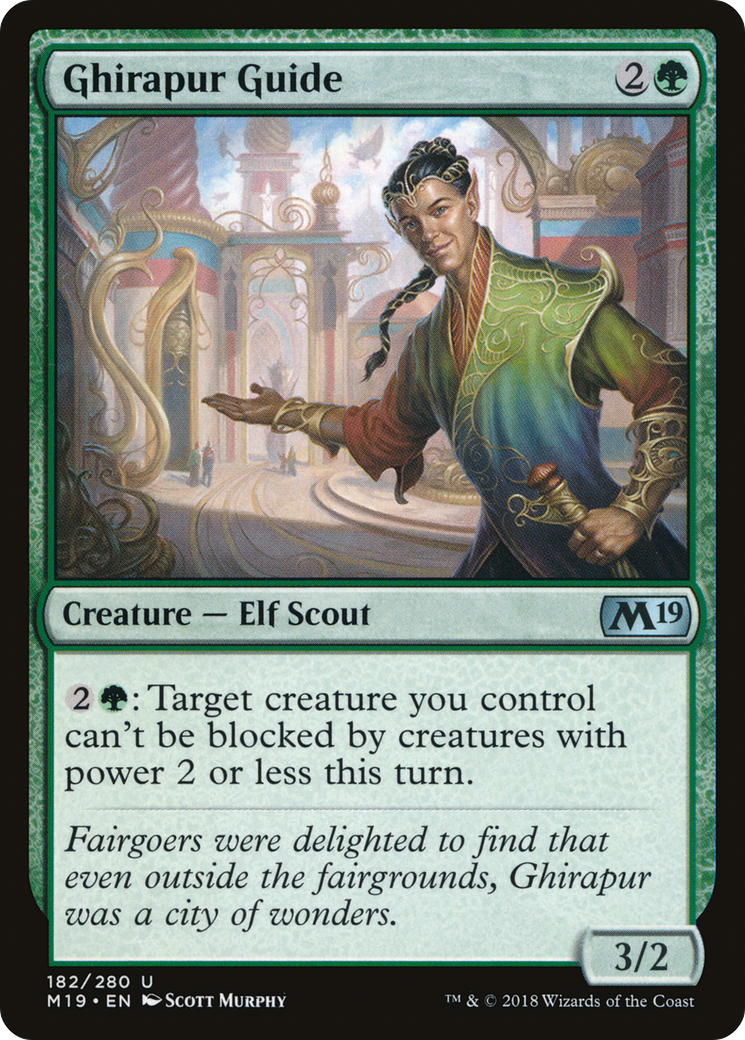 Ghirapur Guide (M19-182) - Core Set 2019 Foil