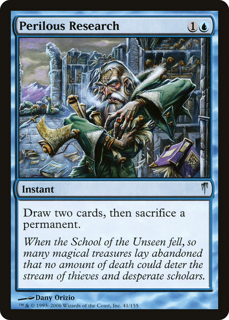 Perilous Research (CSP-041) - Coldsnap Foil