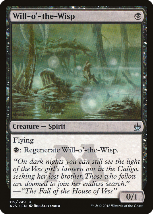 Will-o'-the-Wisp (A25-115) - Masters 25