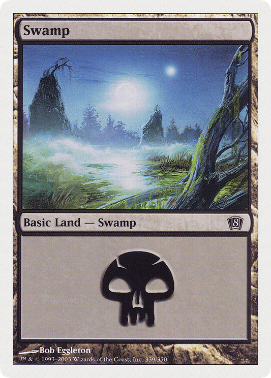 Swamp (8ED-339) - Eighth Edition