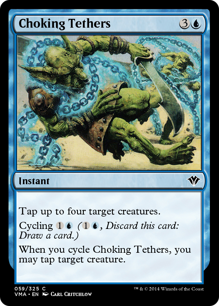 Choking Tethers (VMA-059) - Vintage Masters Foil