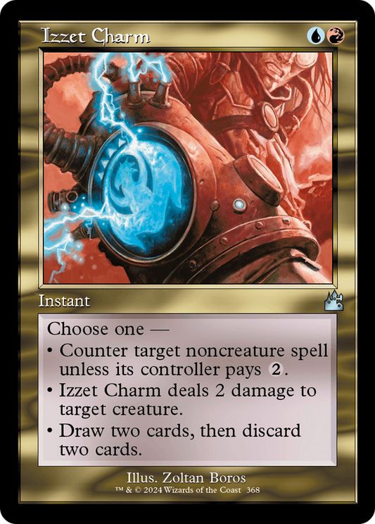 Izzet Charm (Retro Frame) (RVR-368) - Ravnica Remastered Foil