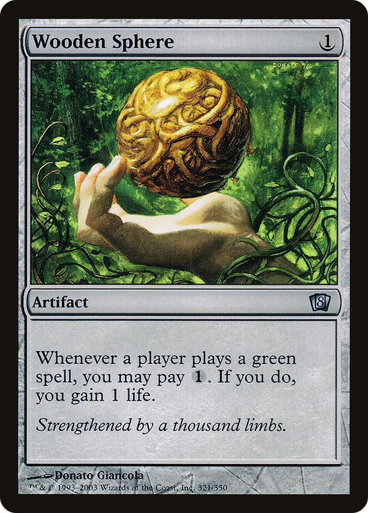 Wooden Sphere (8ED-321★) - Eighth Edition Foil