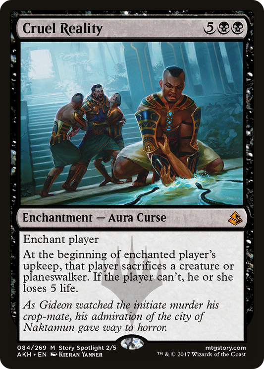 Cruel Reality (AKH-084) - Amonkhet Foil