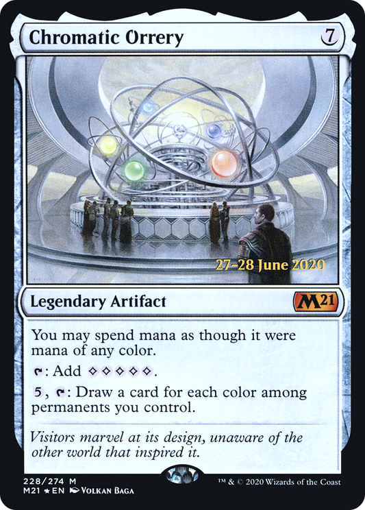 Chromatic Orrery (PM21-228S) - Core Set 2021 Promos Foil