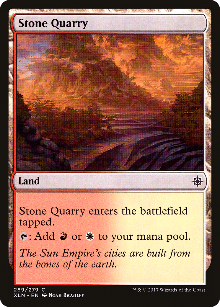 Stone Quarry (XLN-289) - Ixalan