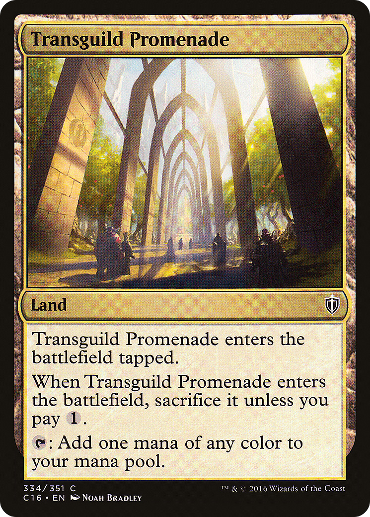 Transguild Promenade (C16-334) - Commander 2016