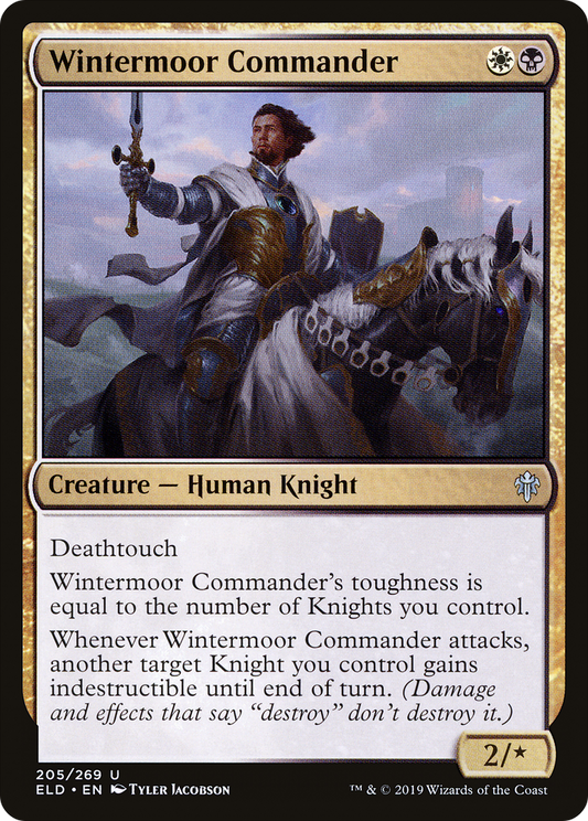 Wintermoor Commander (ELD-205) - Throne of Eldraine Foil