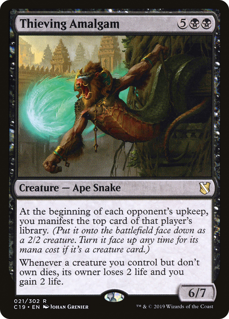 Thieving Amalgam (C19-021) - Commander 2019