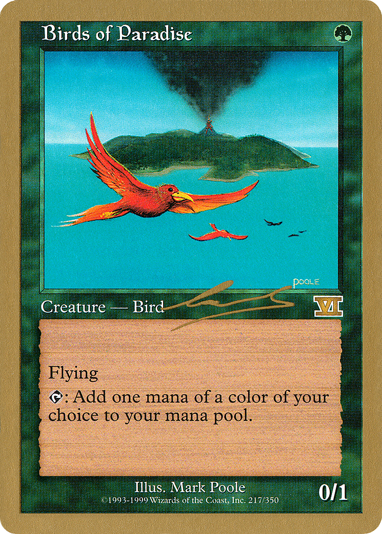 Birds of Paradise (WC00-NL217) - World Championship Decks 2000