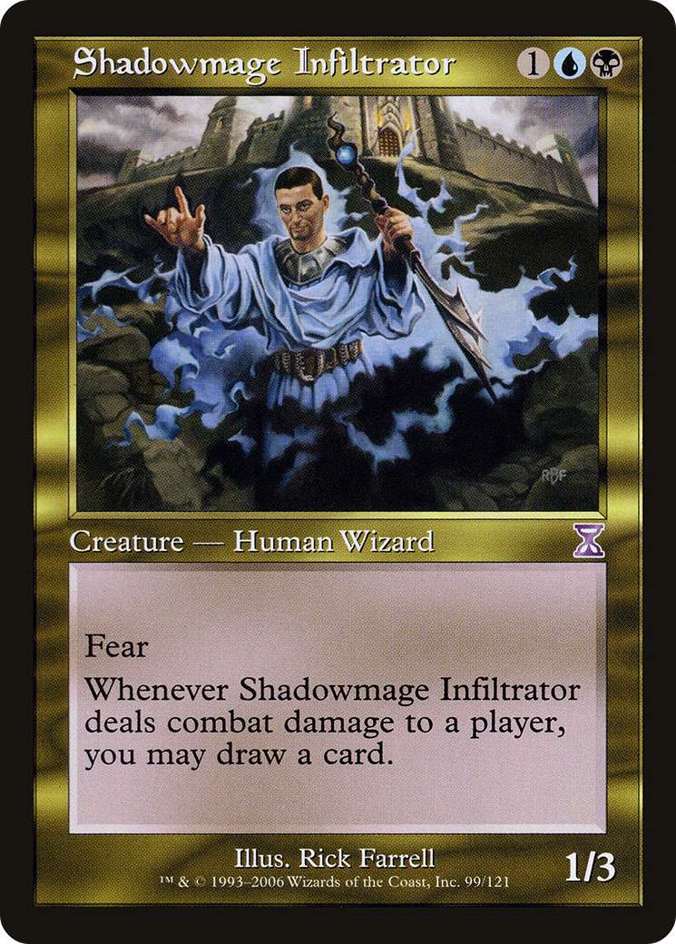 Shadowmage Infiltrator (TSB-099) - Time Spiral Timeshifted