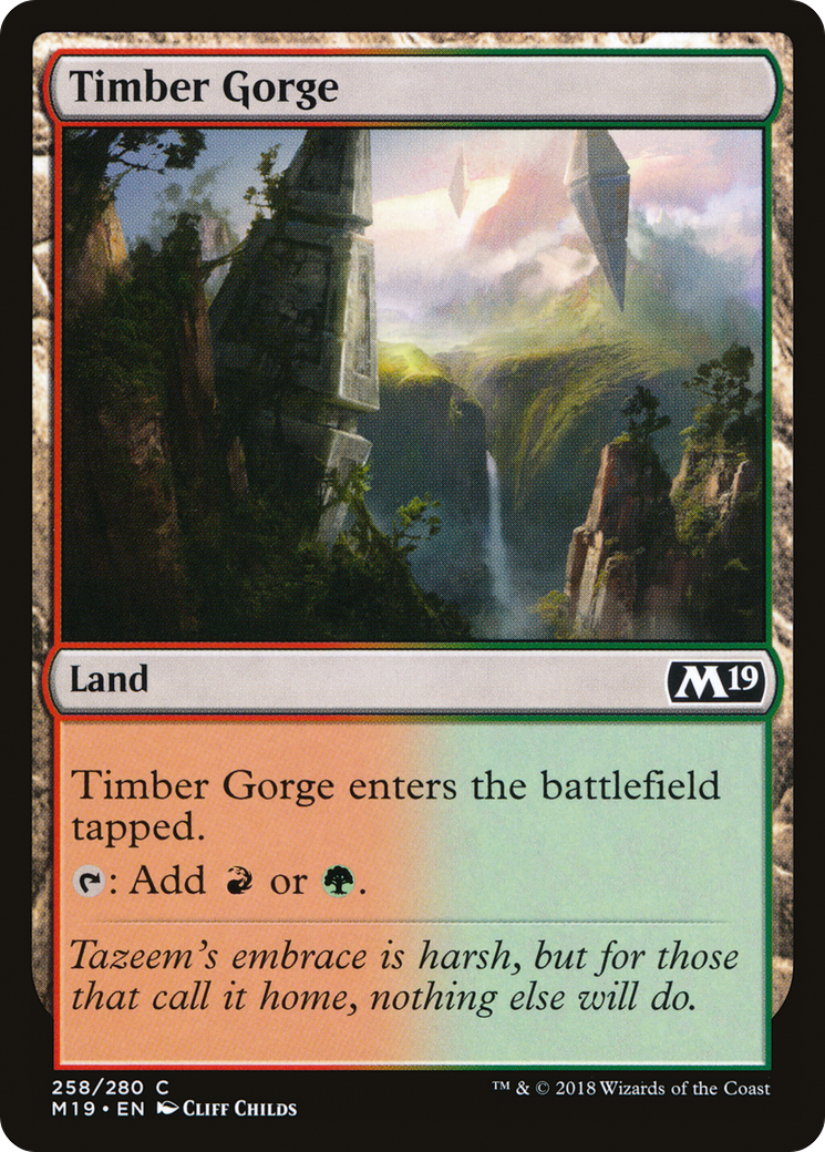 Timber Gorge (M19-258) - Core Set 2019