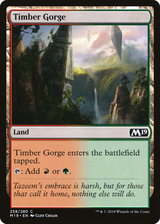 Timber Gorge (M19-258) - Core Set 2019