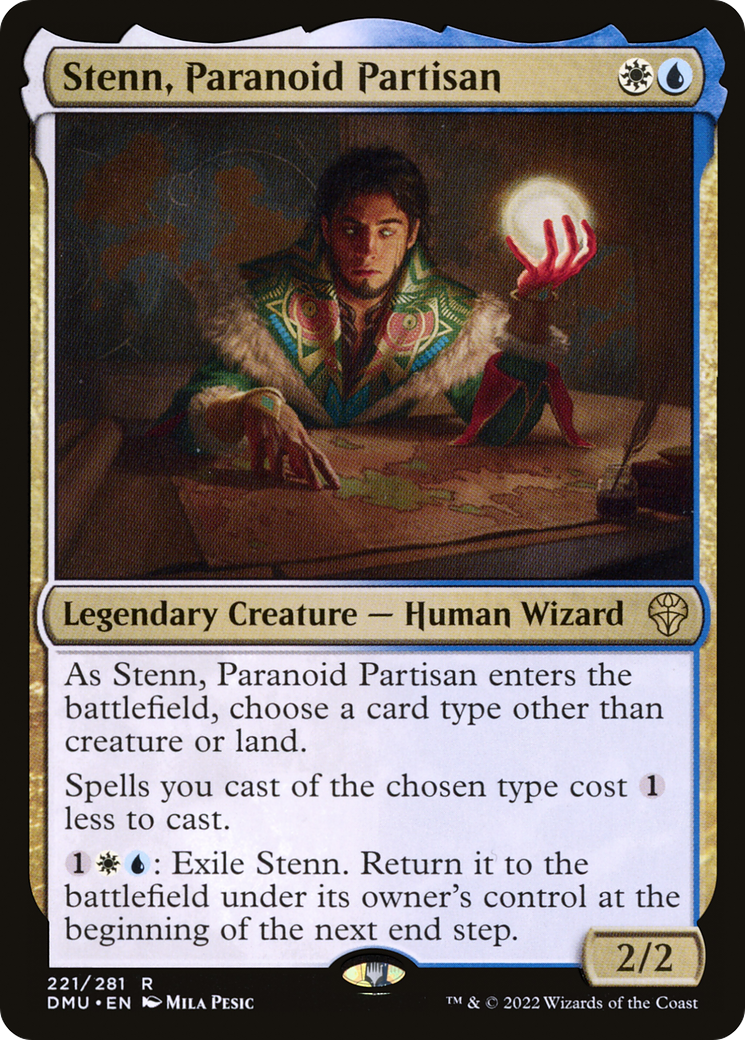 Stenn, Paranoid Partisan (DMU-221) - Dominaria United