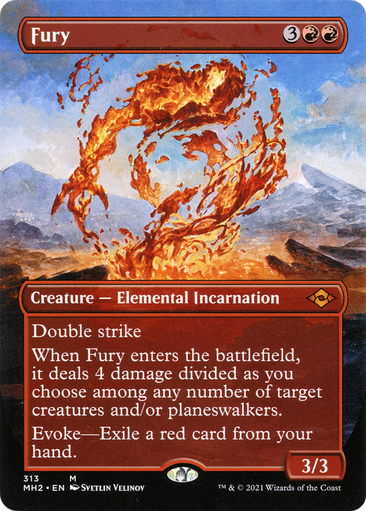 Fury (MH2-313) - Modern Horizons 2 (Borderless)