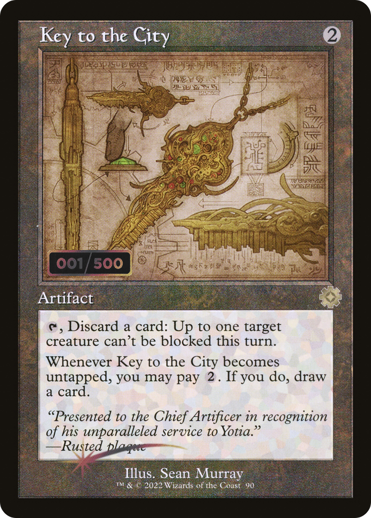 Key to the City (BRR-90Z) - The Brothers' War Retro Artifacts Foil