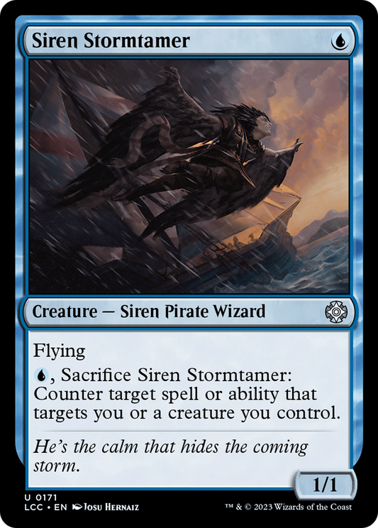 Siren Stormtamer (LCC-171) - The Lost Caverns of Ixalan Commander