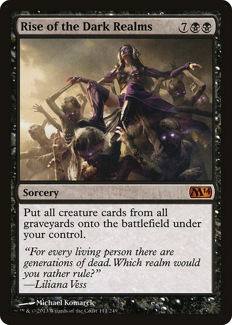 Rise of the Dark Realms (M14-111) - Magic 2014