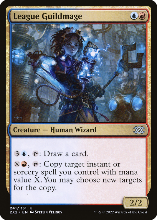 League Guildmage (2X2-241) - Double Masters 2022 Foil