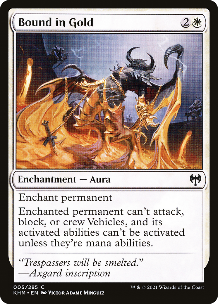 Bound in Gold  (KHM-005) - Kaldheim