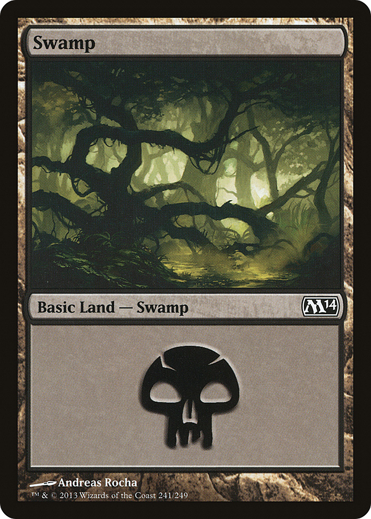 Swamp (M14-241) - Magic 2014