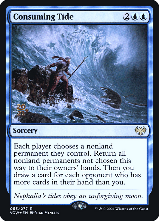 Consuming Tide (PRE-53S) - Innistrad: Crimson Vow Promos (Prerelease) Foil