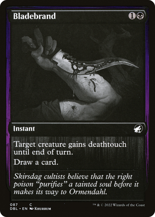 Bladebrand (DBL-087) - Innistrad: Double Feature Foil