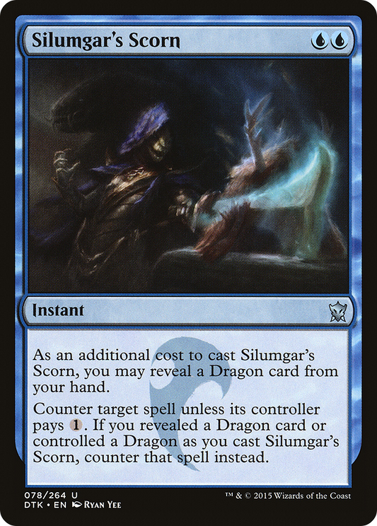 Silumgar's Scorn (DTK-078) - Dragons of Tarkir