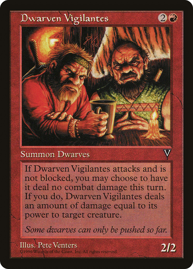 Dwarven Vigilantes (VIS-077) - Visions