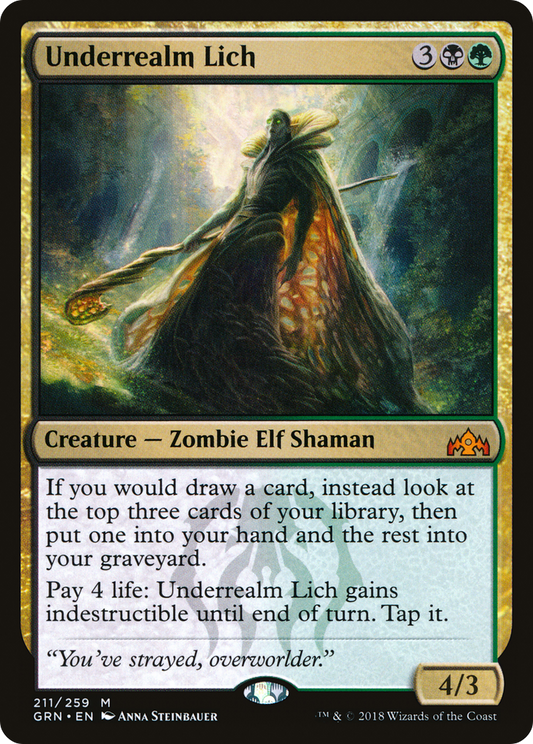 Underrealm Lich (GRN-211) - Guilds of Ravnica